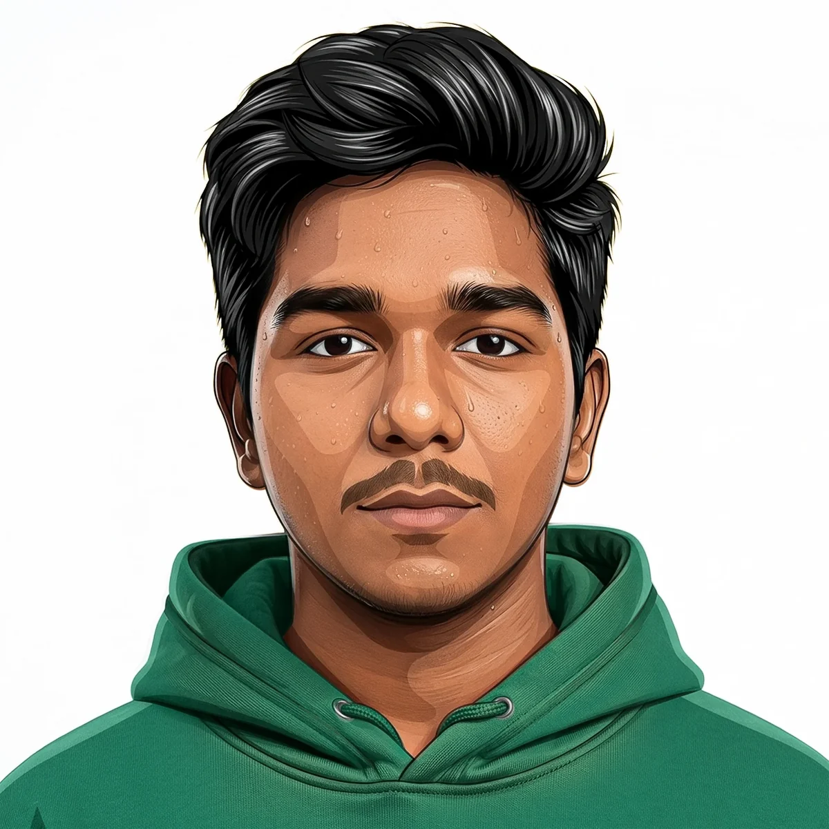 Portrait of Shuvo Ahmed, graphic designer